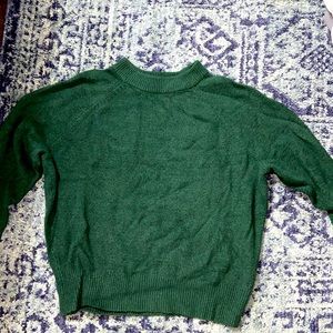 Mock turtle neck sweater